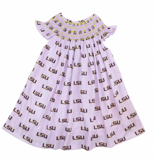 Officially Licensed Knit LSU Tennis Dress