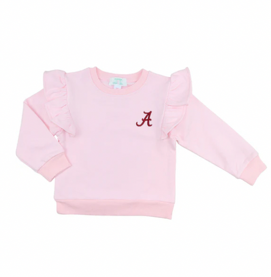 Officially Licensed Alabama Ruffled Sweatshirt