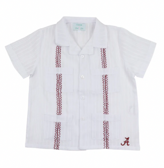 Officially Licensed Alabama Guaybera