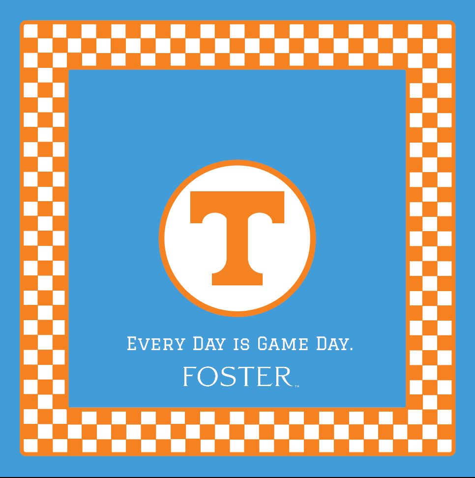 The Go Vols Line Mahjong Mat