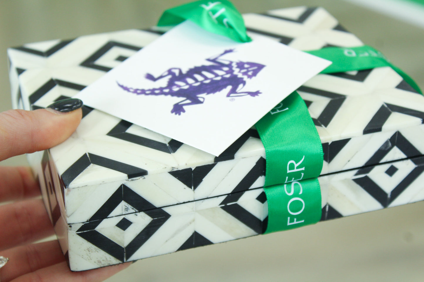 TCU horned frogs gift tags