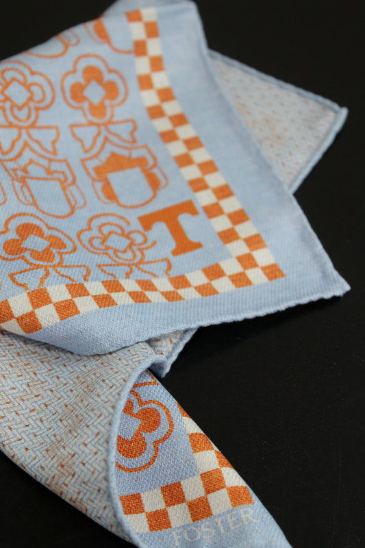 Tennessee Men's Silk Pocket Square