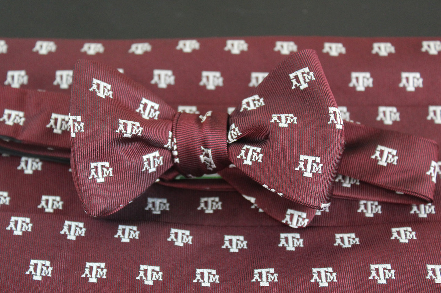 Texas A&M Silk Cummerbund Set