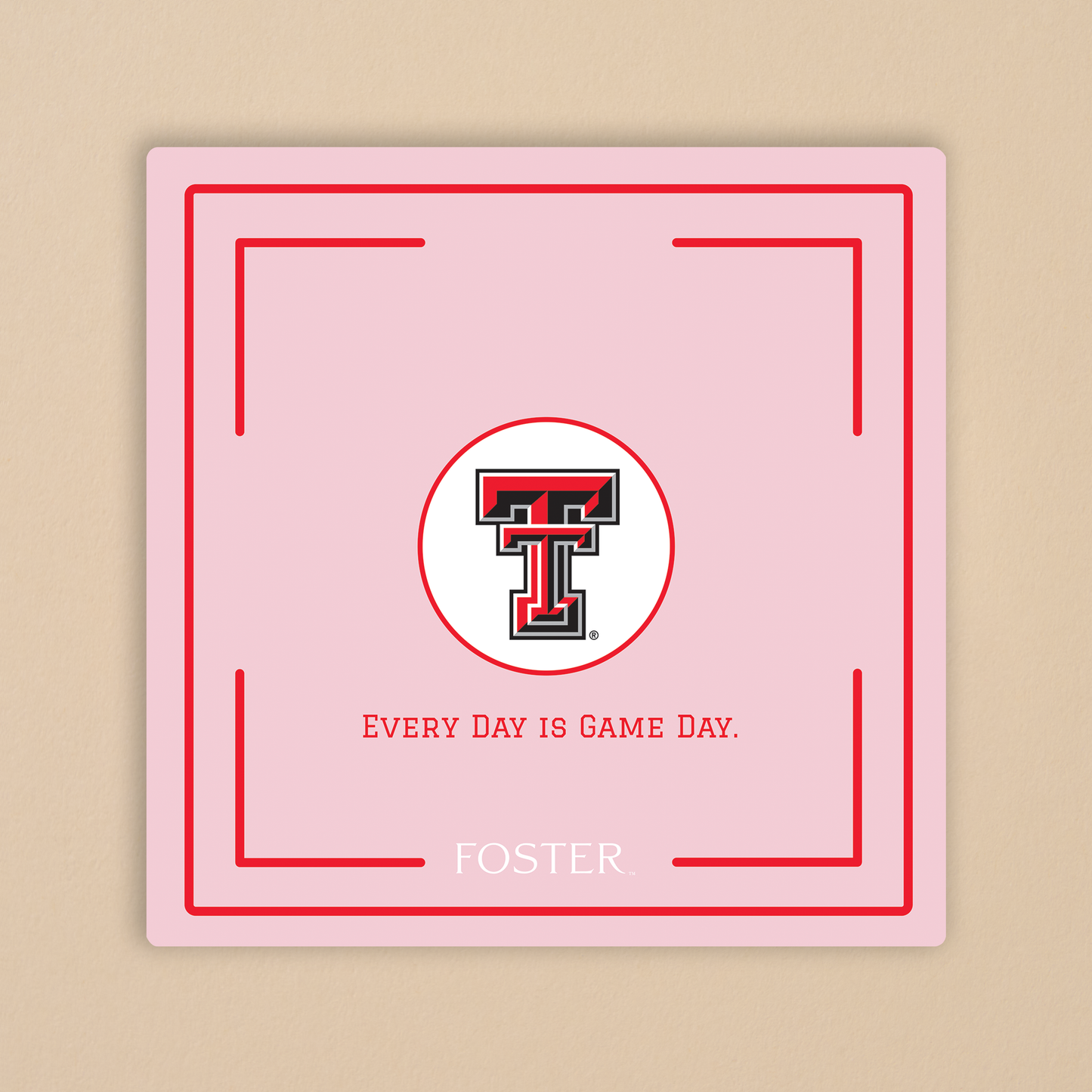 Texas Tech Mahjong Mat