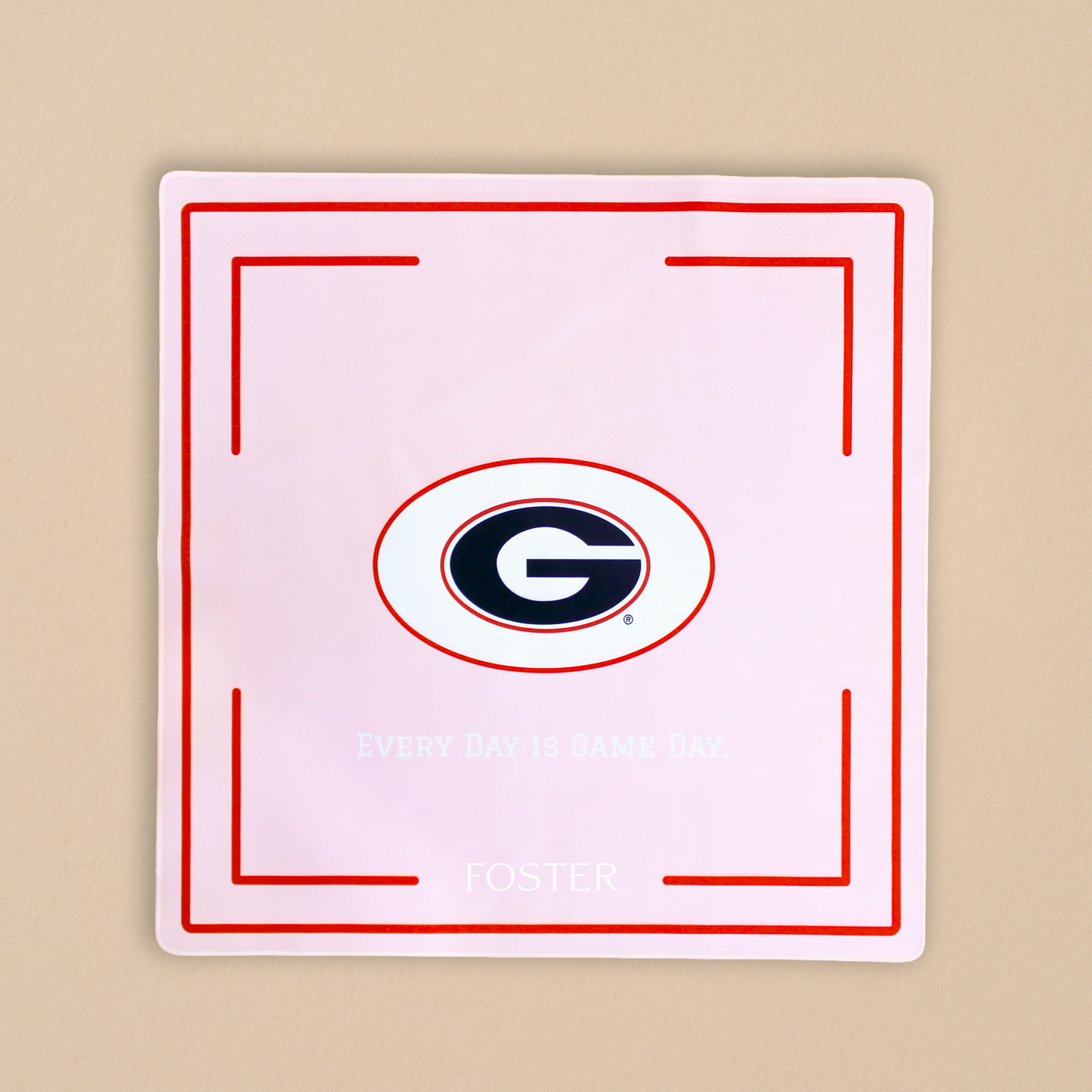 University of Georgia Mahjong Mat