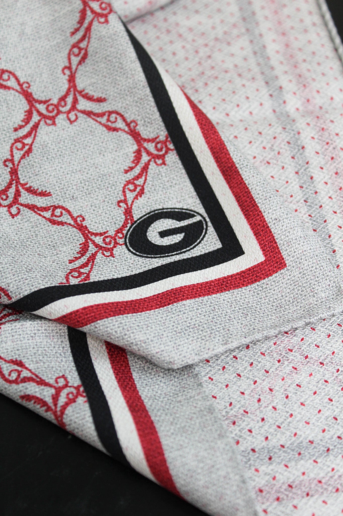 Georgia Men's Silk Pocket Square