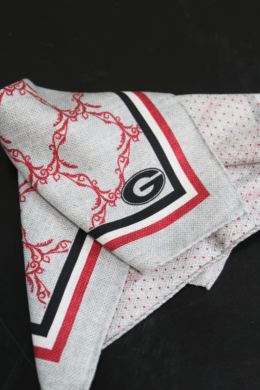 Georgia Men's Silk Pocket Square