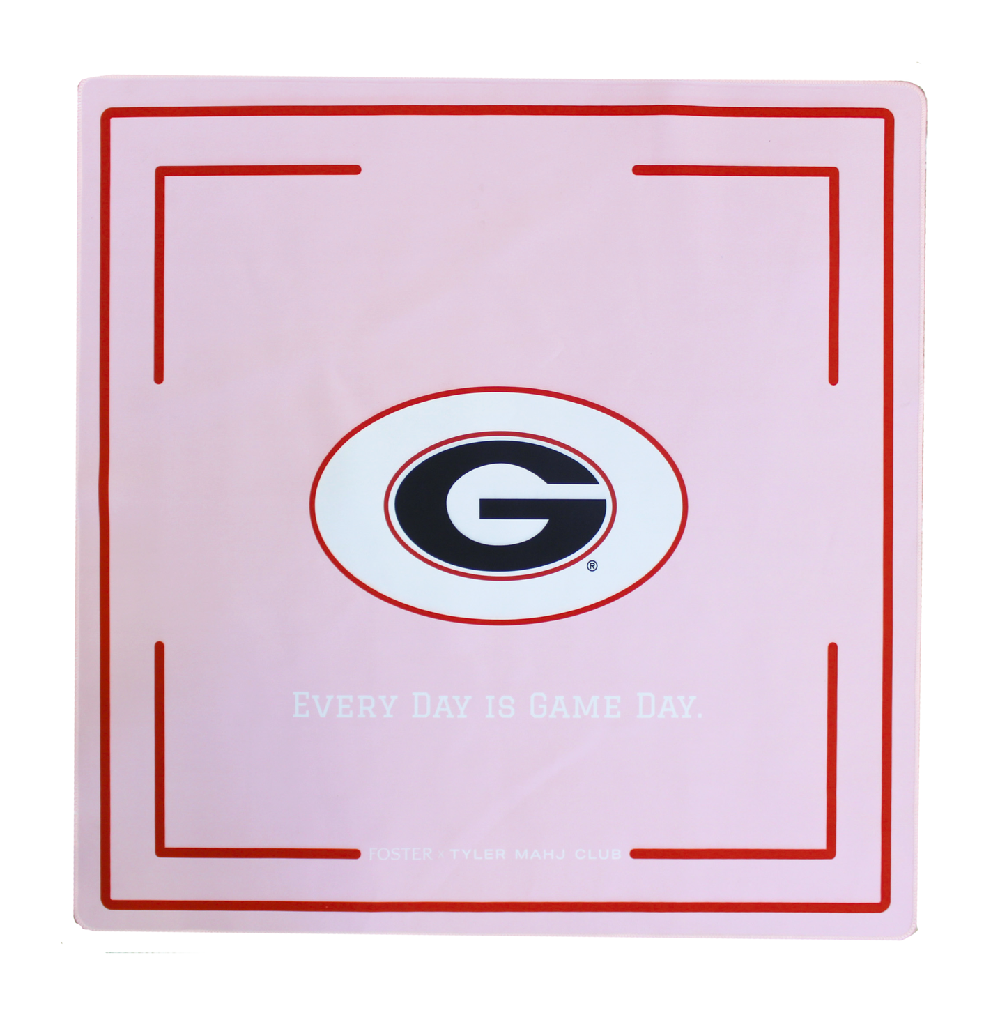 The Go Dawgs Line Mahjong Mat