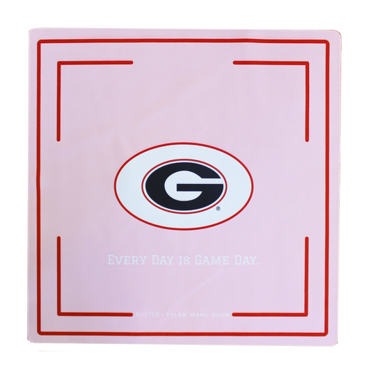 The Go Dawgs Line Mahjong Mat