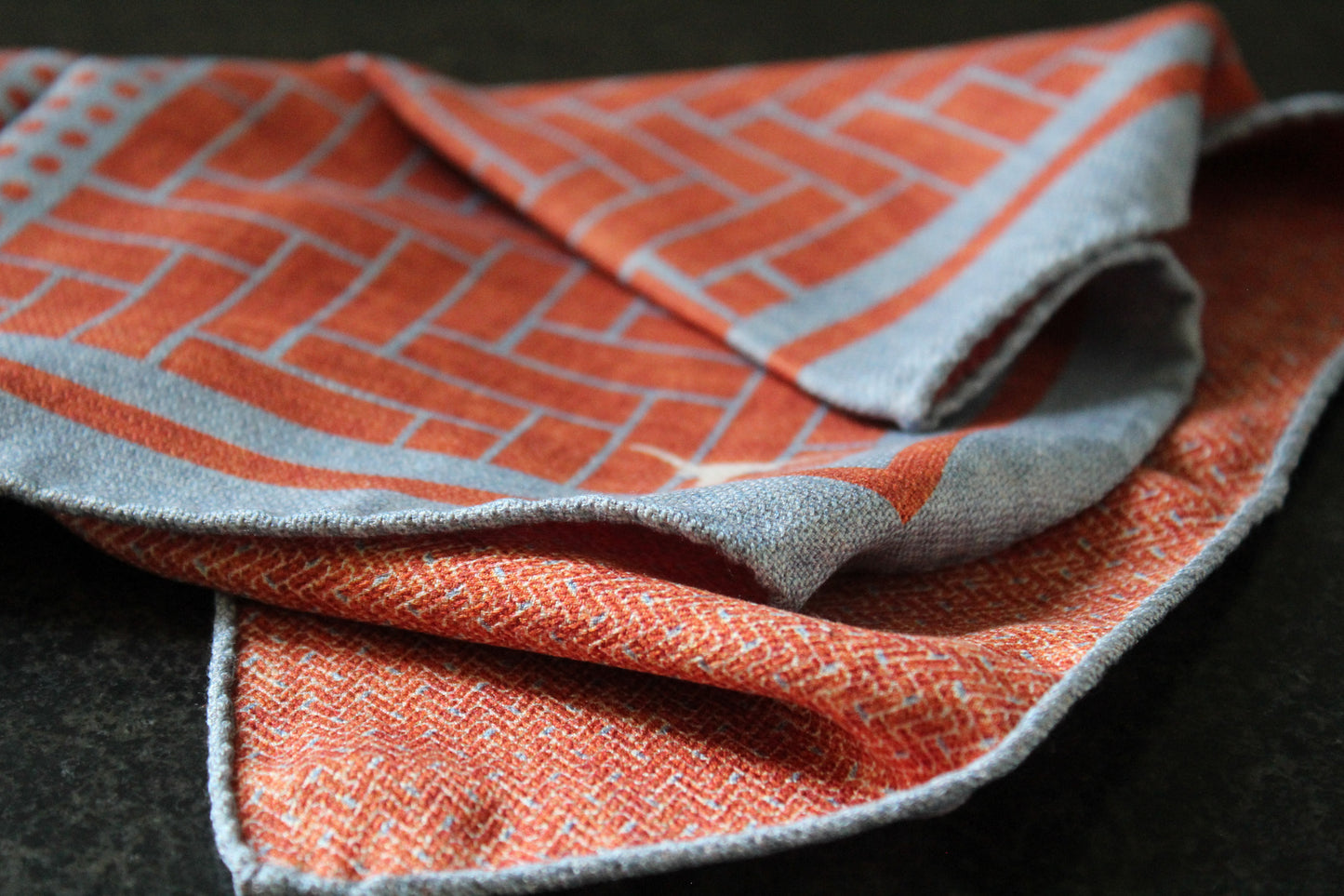 UT Longhorn's Men's Silk Pocket Square