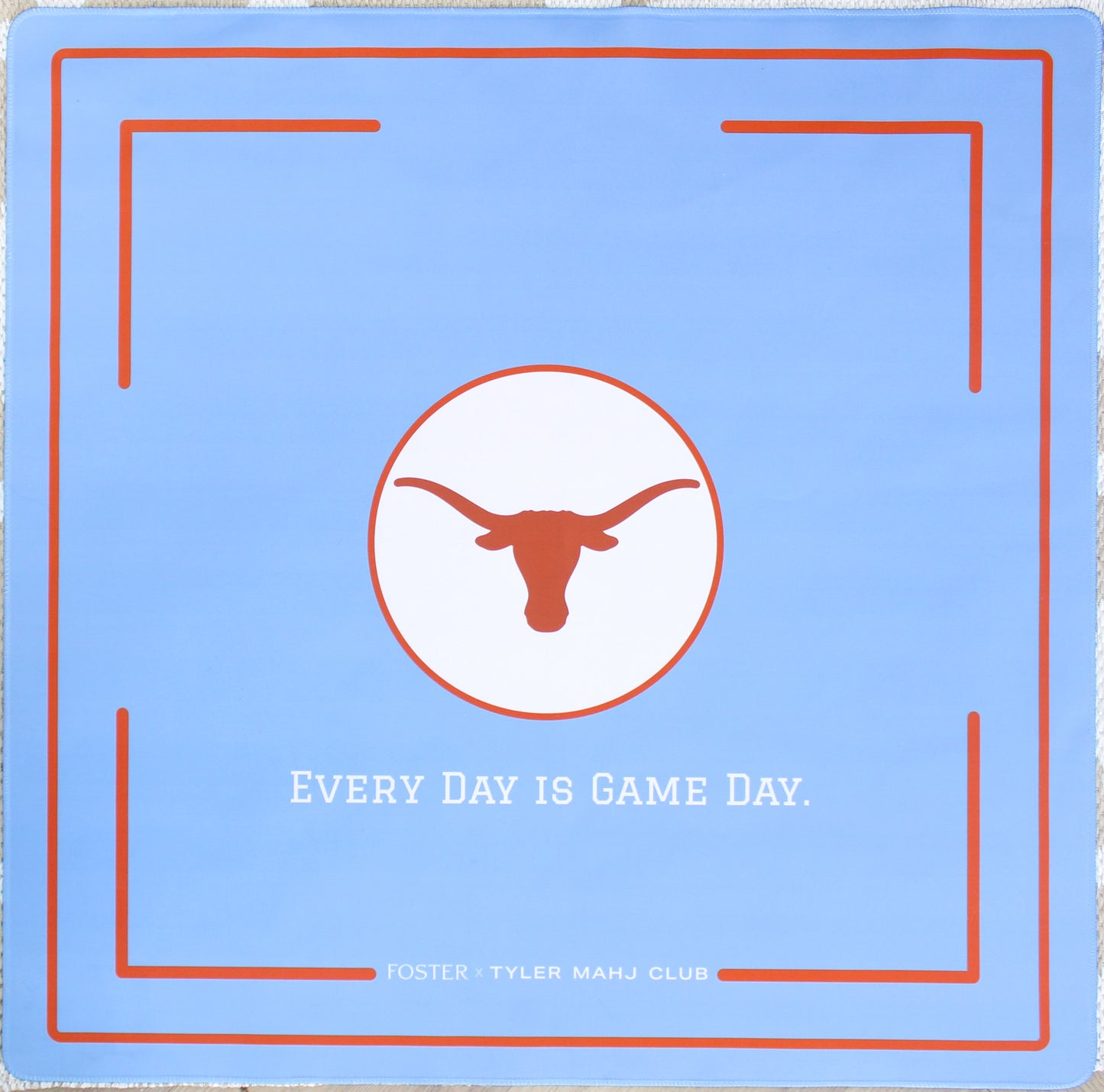 The Hook 'Em Line Mahjong Mat