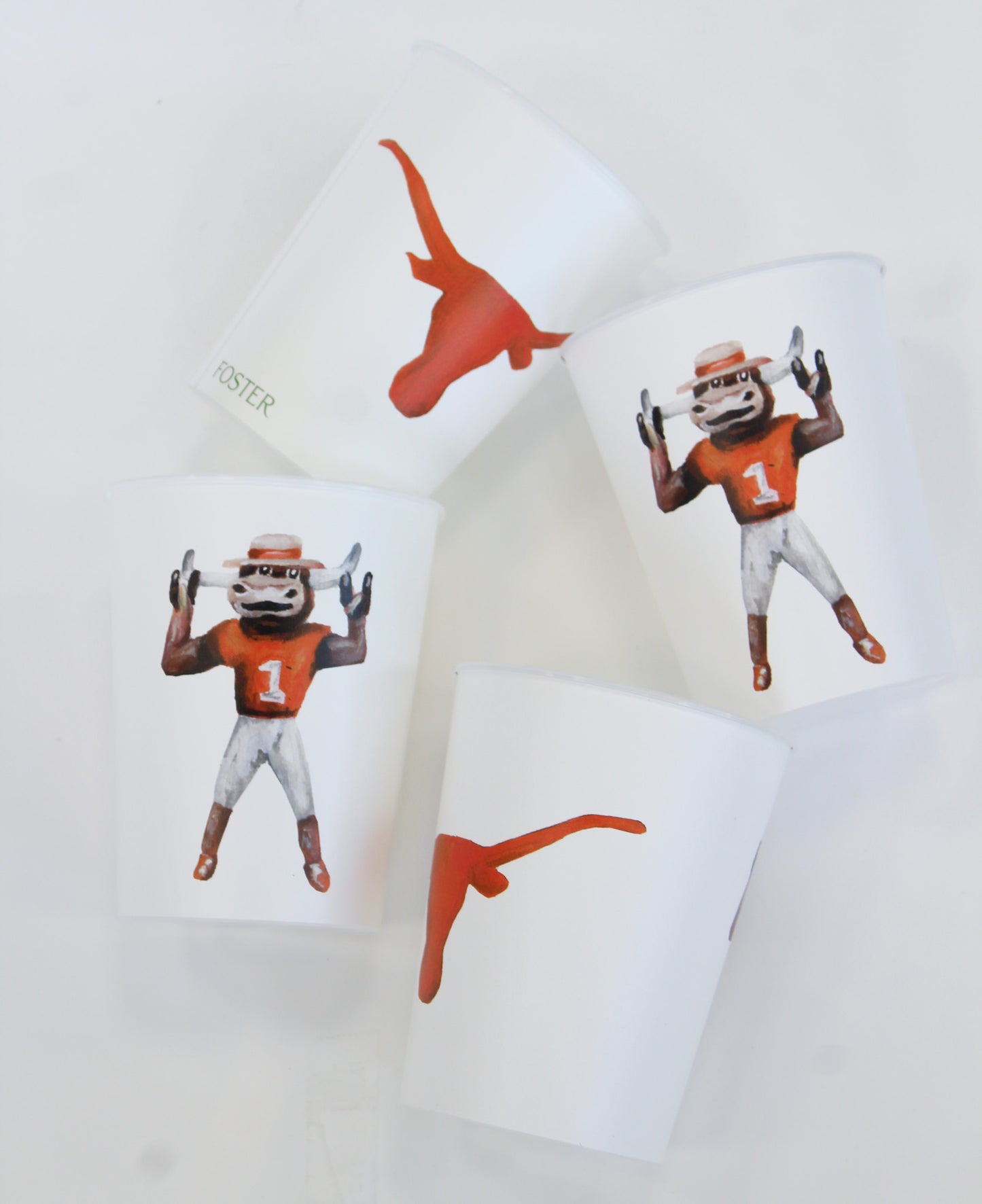 UT Texas Spirit Reusable Cup Set
