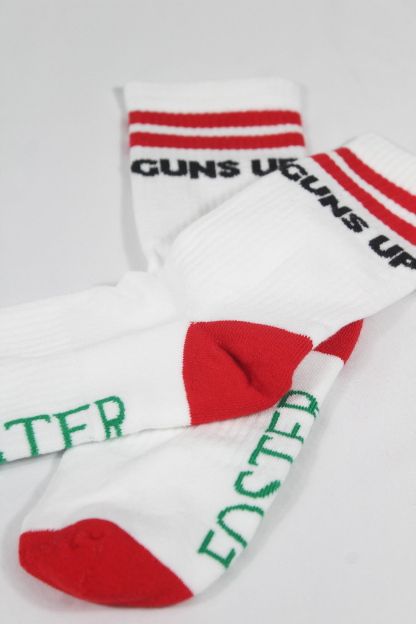 Texas Tech Guns Up Collegiate Retro Crew Socks