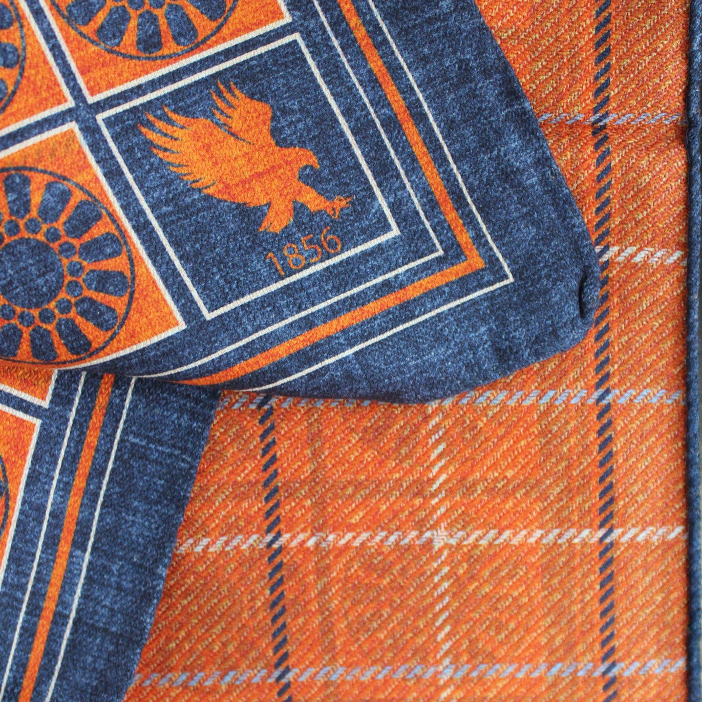 Auburn Silk Pocket Square