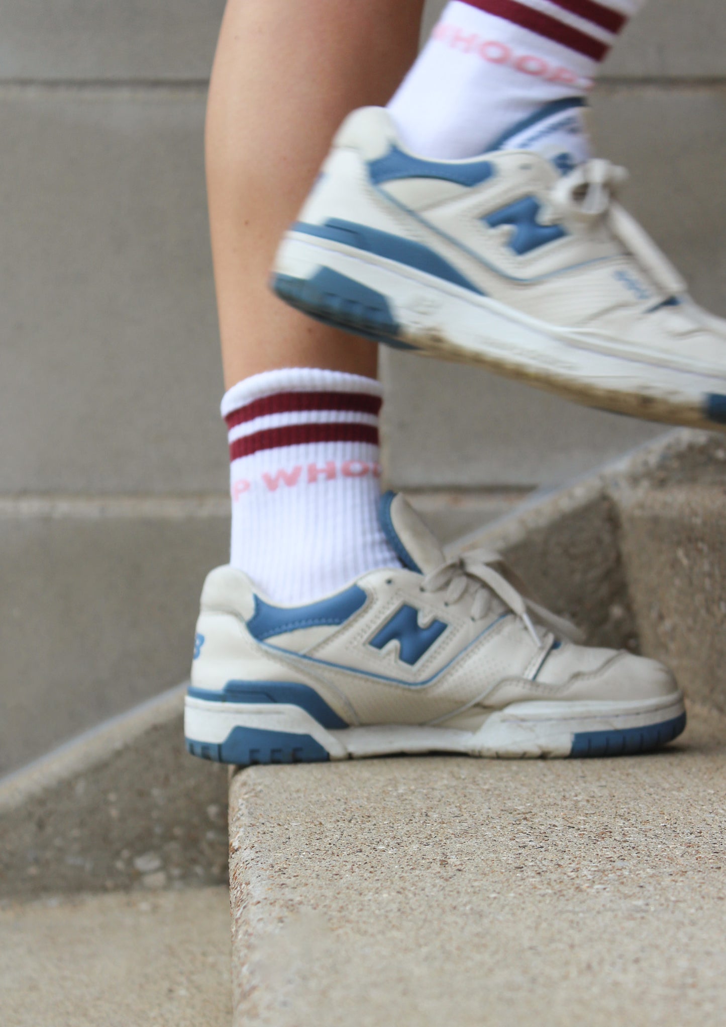 A&M Whoop! Collegiate Retro Crew Socks