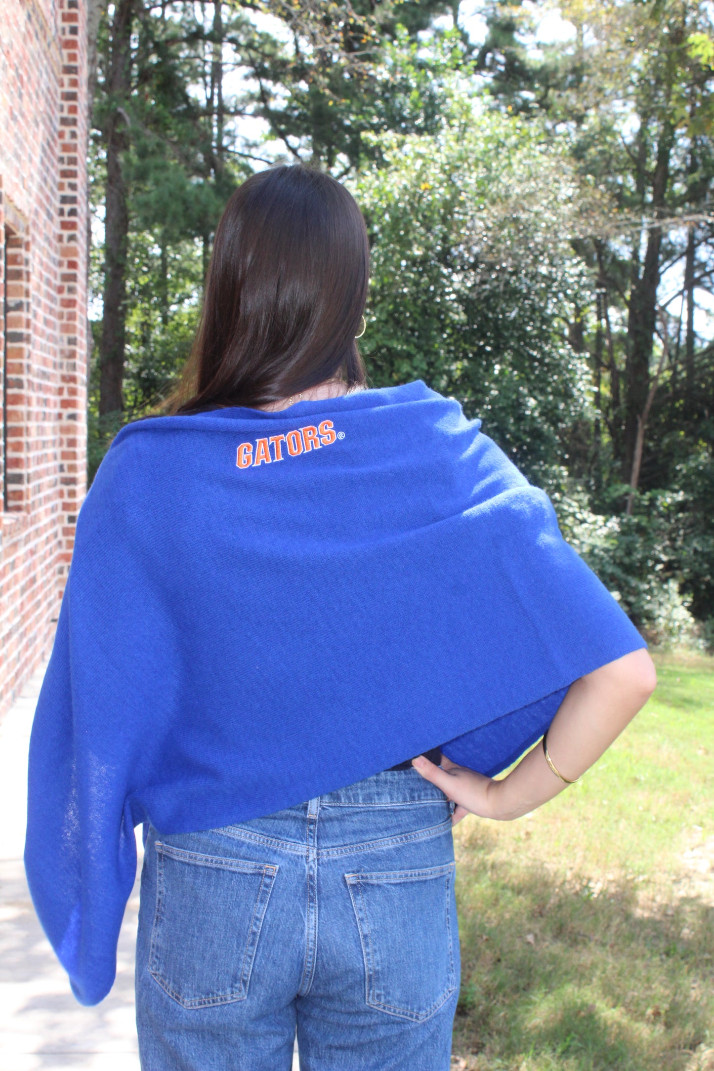 University of Florida Cashmere Poncho by FOSTER