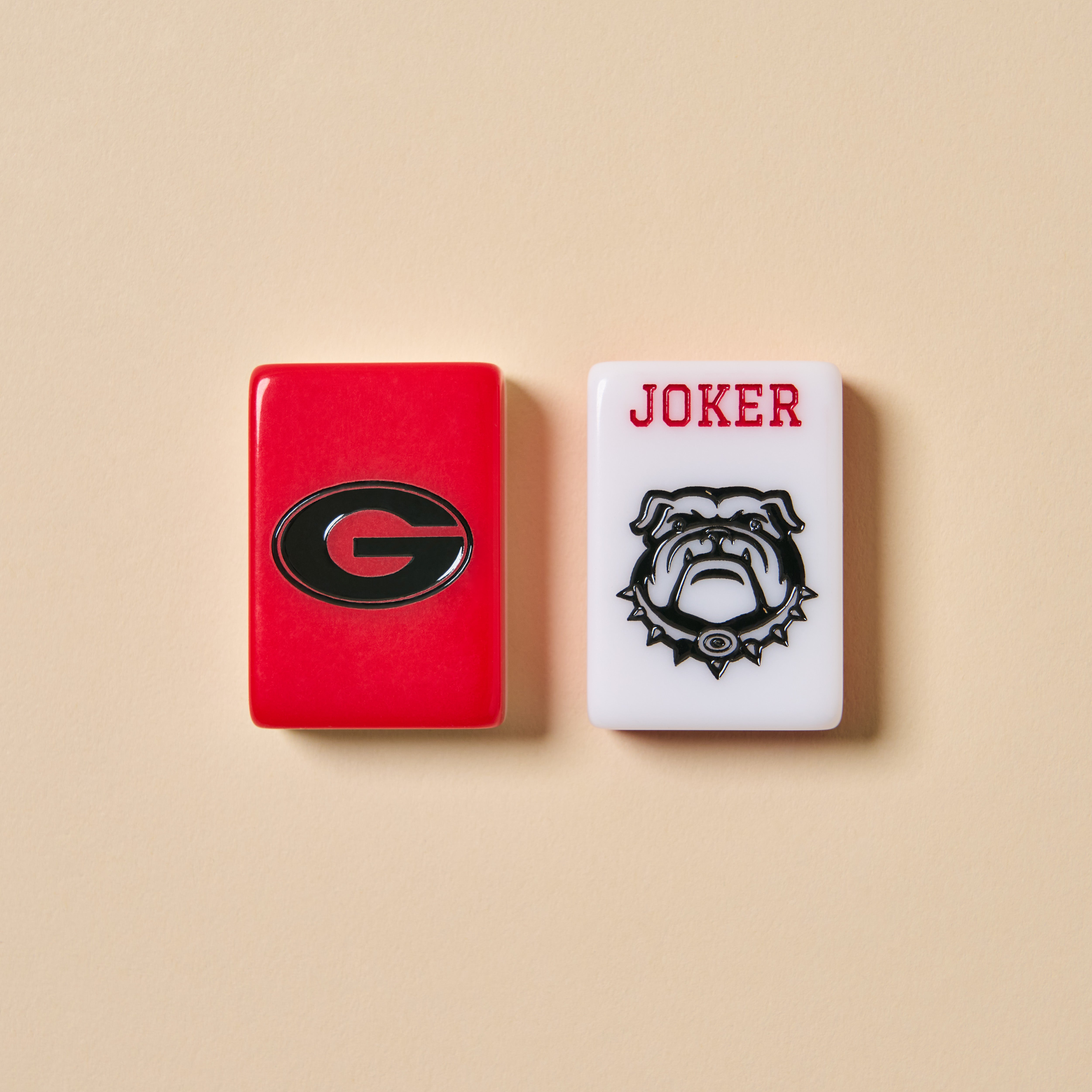 Georgia Bulldogs Mahjong Set | Officially Licensed | FOSTER
