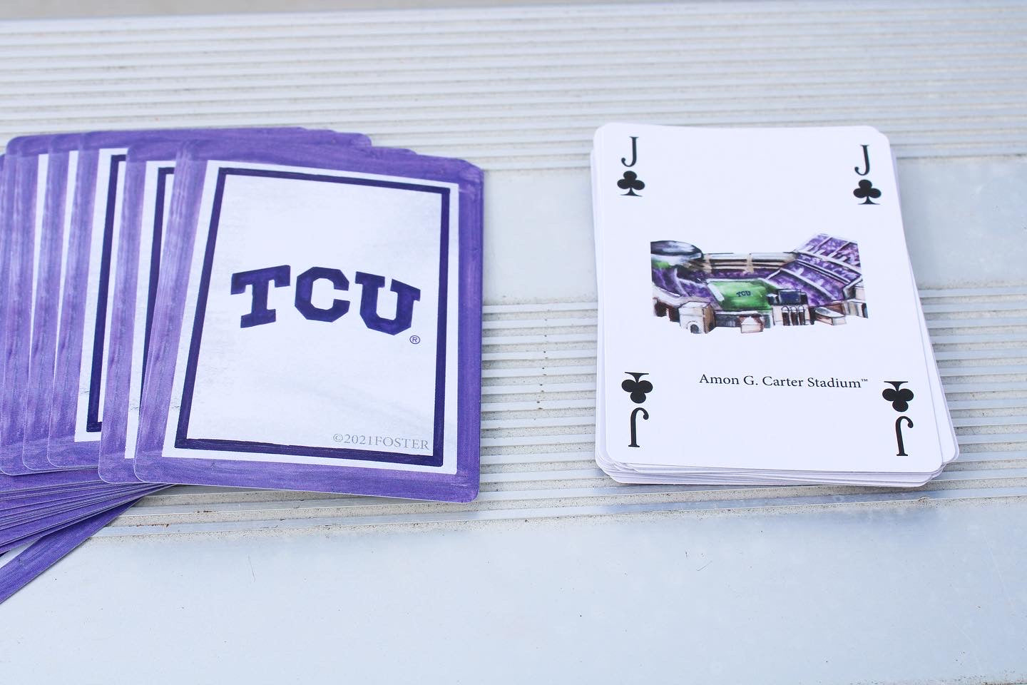 Texas Christian University (TCU) Playing Cards