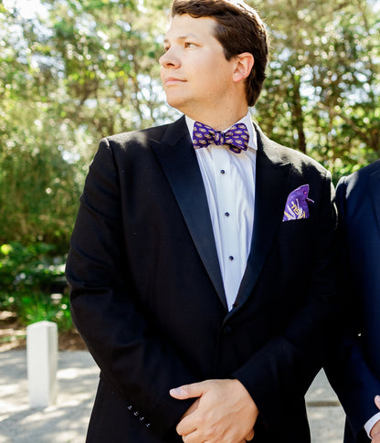 LSU Tigers Cummerbund Set