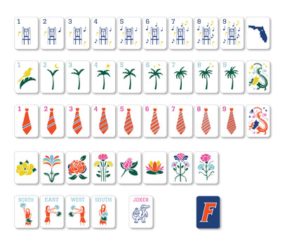 University of Florida Mahjong Tiles