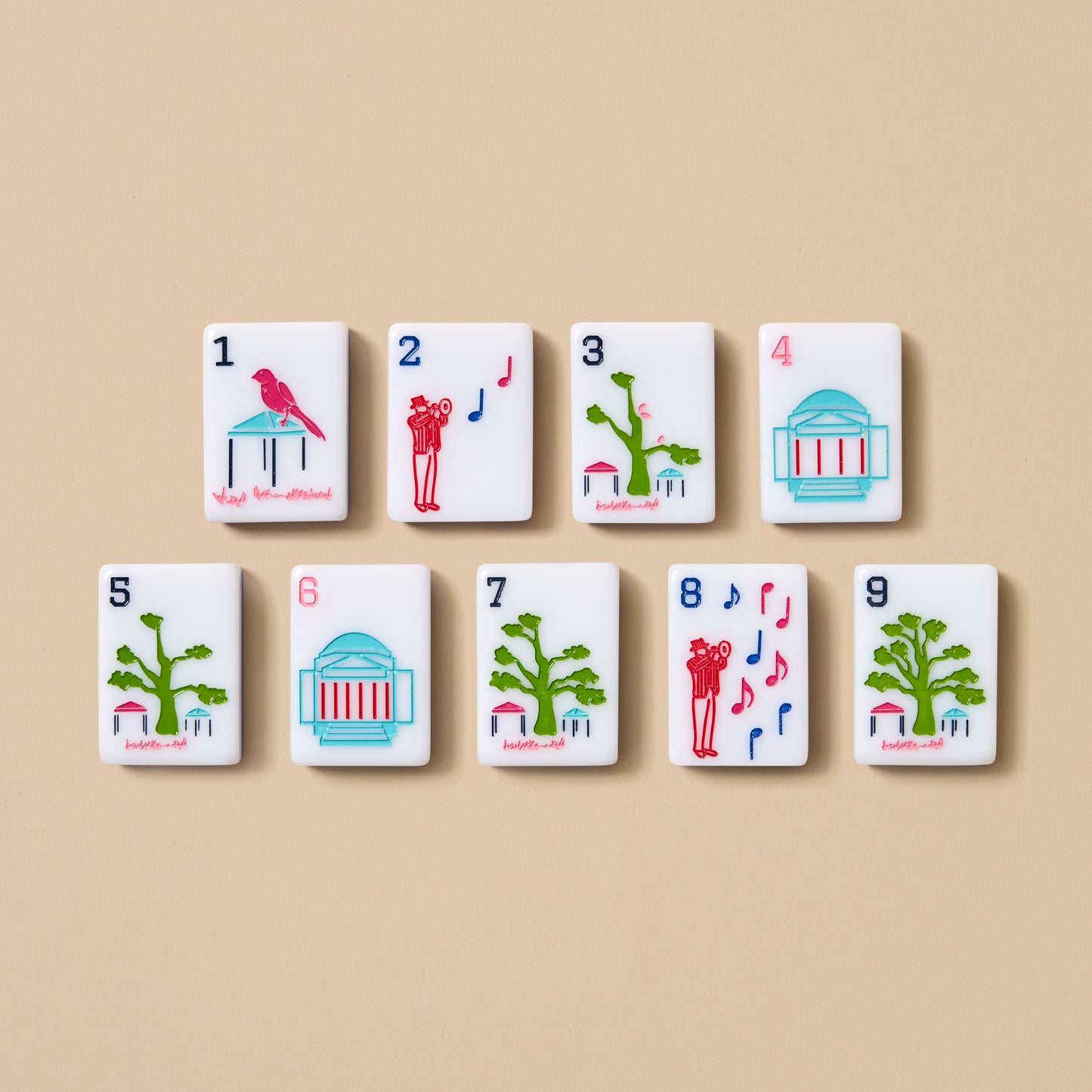 SMU Mahjong Tiles