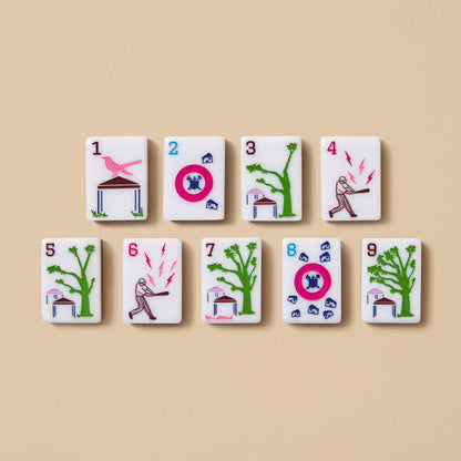 Mississippi State Mahjong Tiles