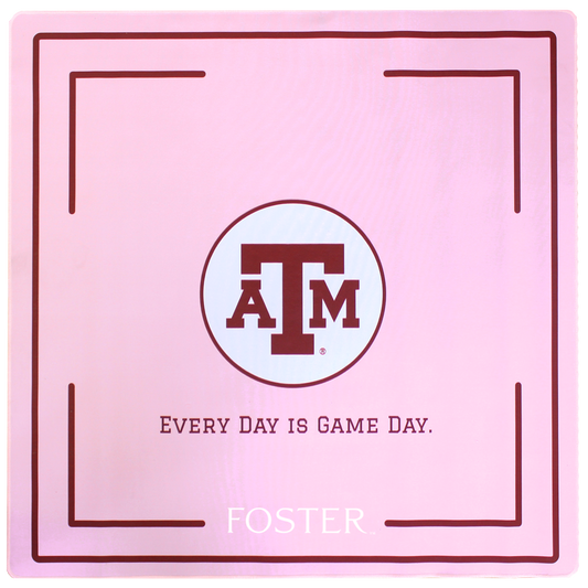 The Gig 'Em Line Mahjong Mat