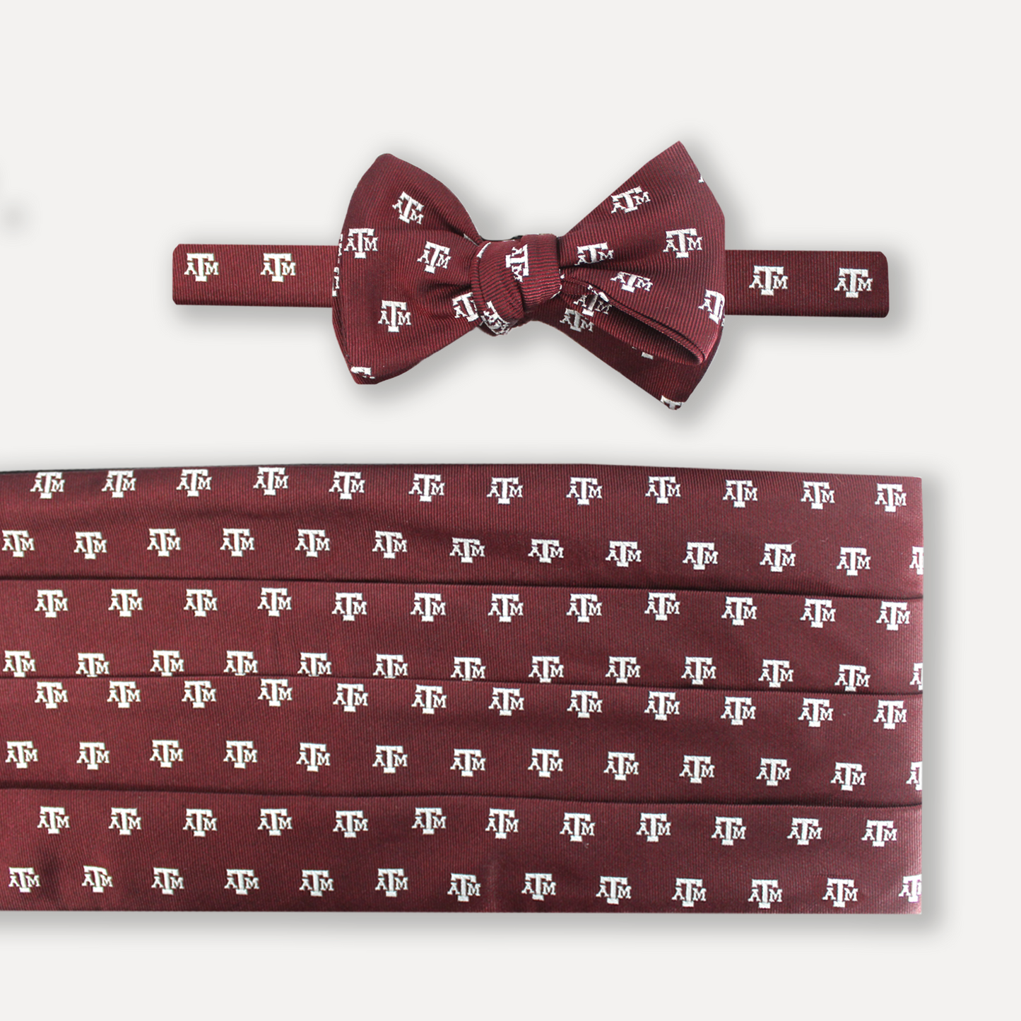 Texas A&M Silk Cummerbund Set