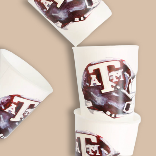 Texas A&M Football Reusable Cup Set, Set