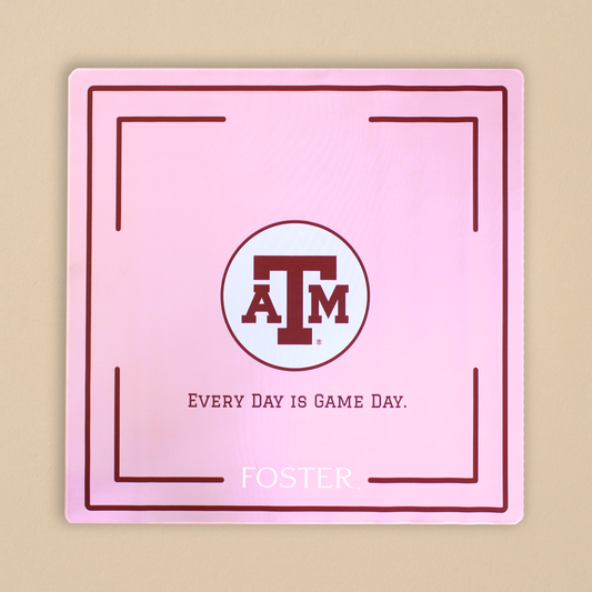 Texas A&M Mahjong Mat