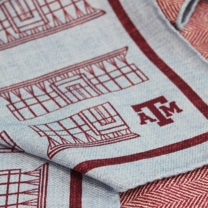 Texas A&M Silk Pocket Square