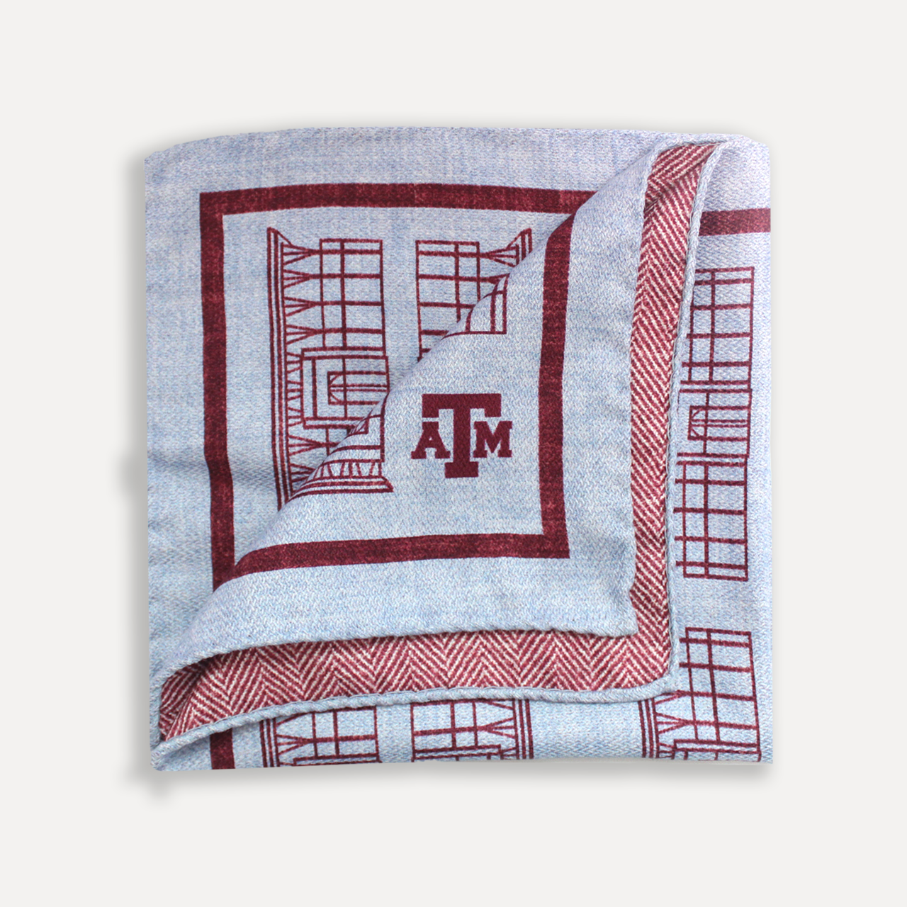 Texas A&M Men's Silk Pocket Square