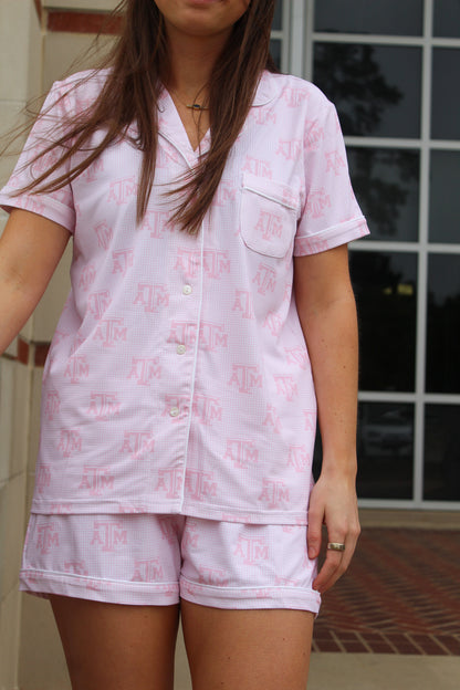 Texas A&M Shorty Pajama