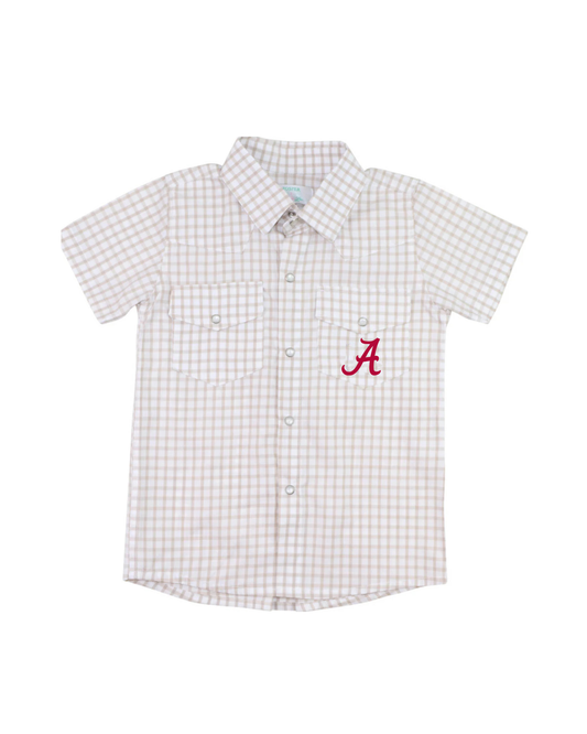 Officially Licensed Alabama Pearl Snap