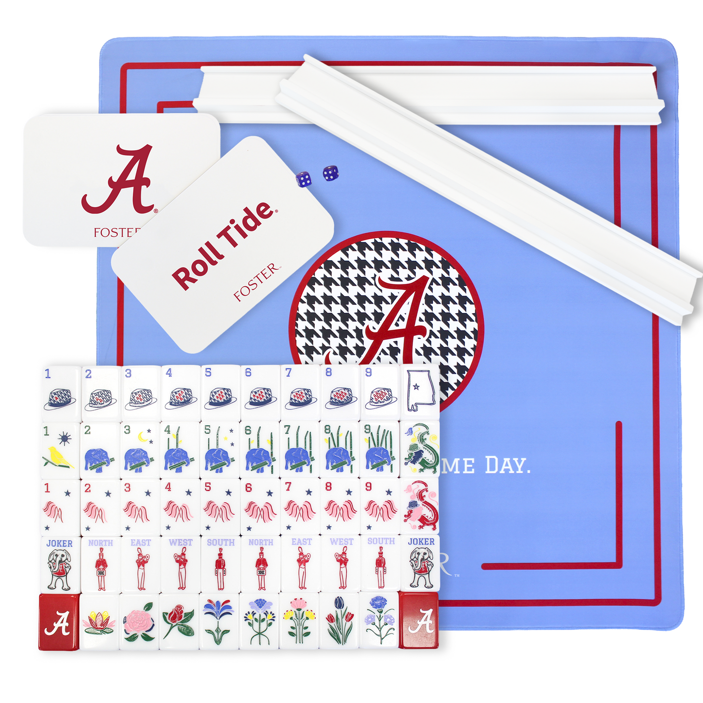 Roll Tide Mahjong Bundle