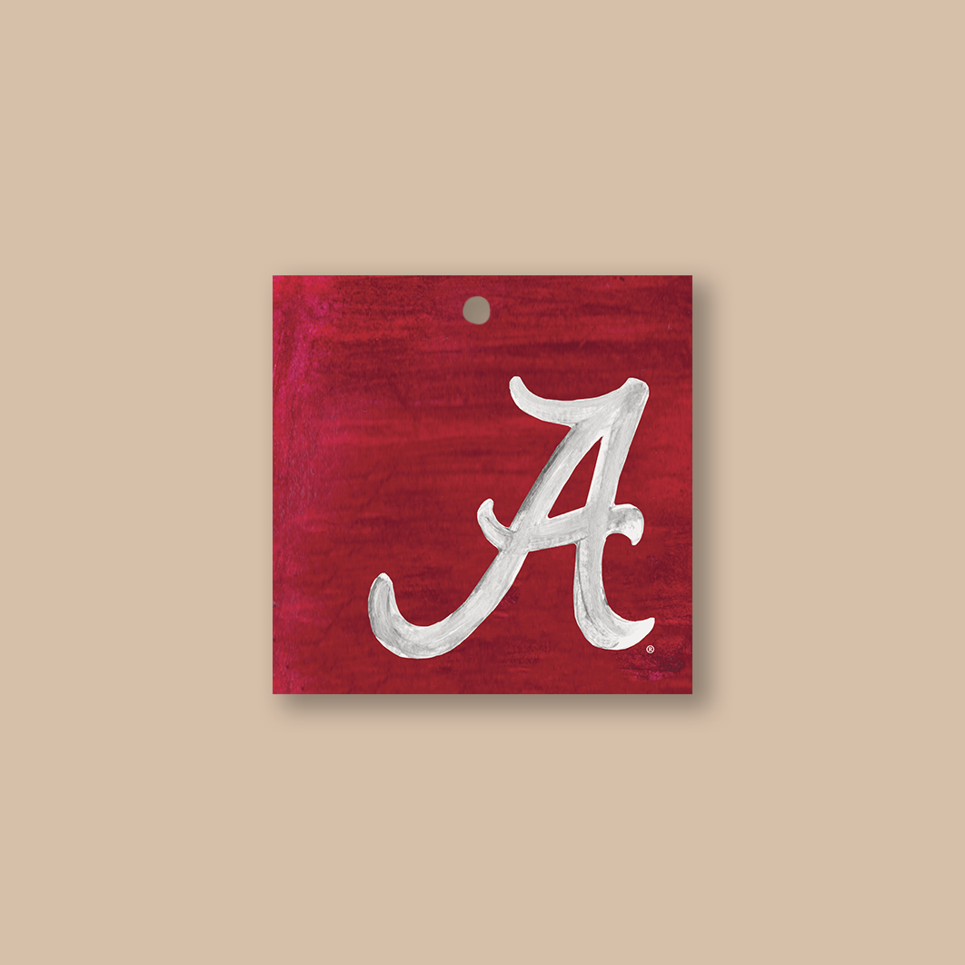University of Alabama Logo Gift Tag