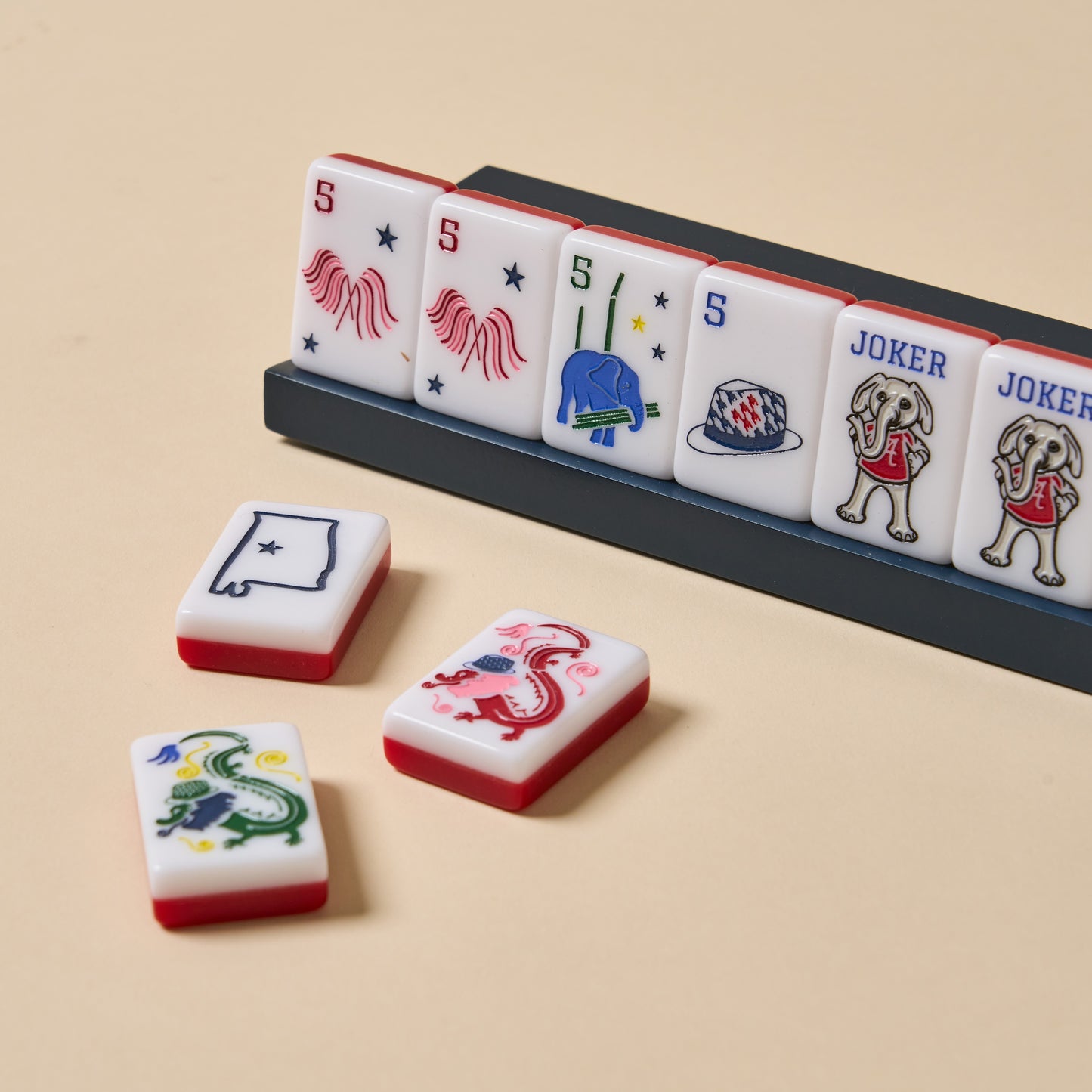 University of Alabama Mahjong Tiles