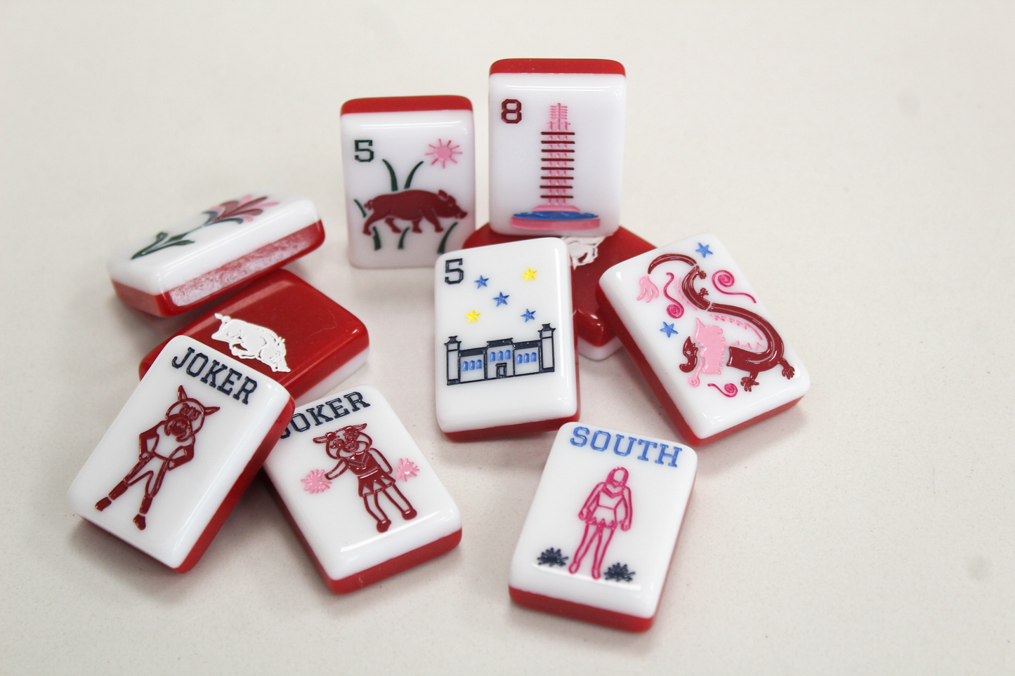 University of Arkansas Mahjong Bundle