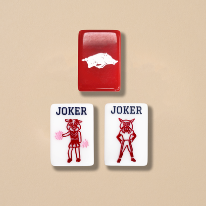 University of Arkansas Mahjong Bundle