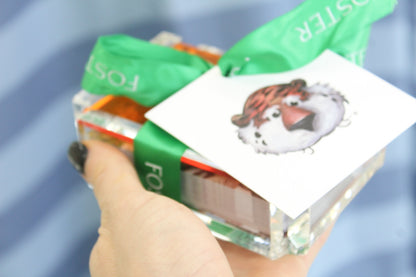 Auburn Aubie Gift Tag Set by FOSTER. 