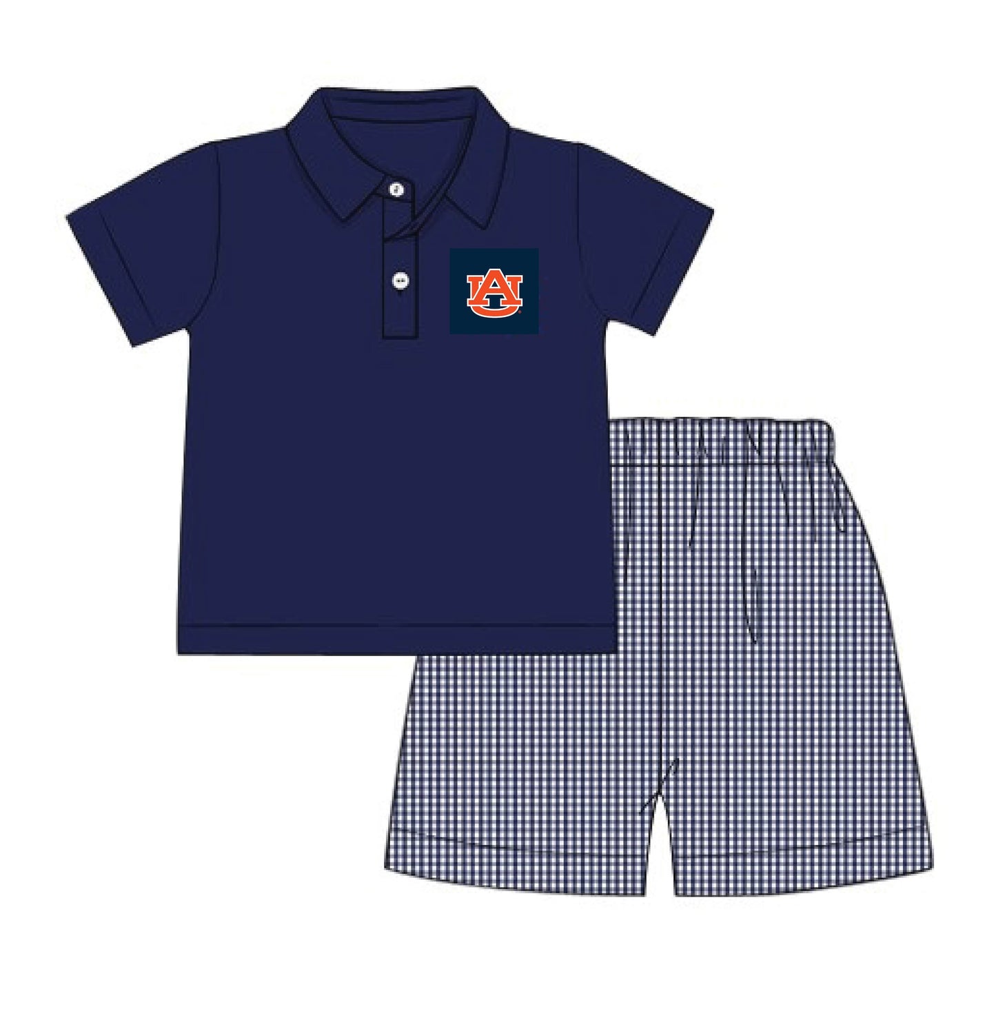 Officially Licensed Auburn Short Set