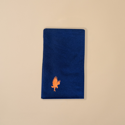 Auburn Navy Cashmere poncho