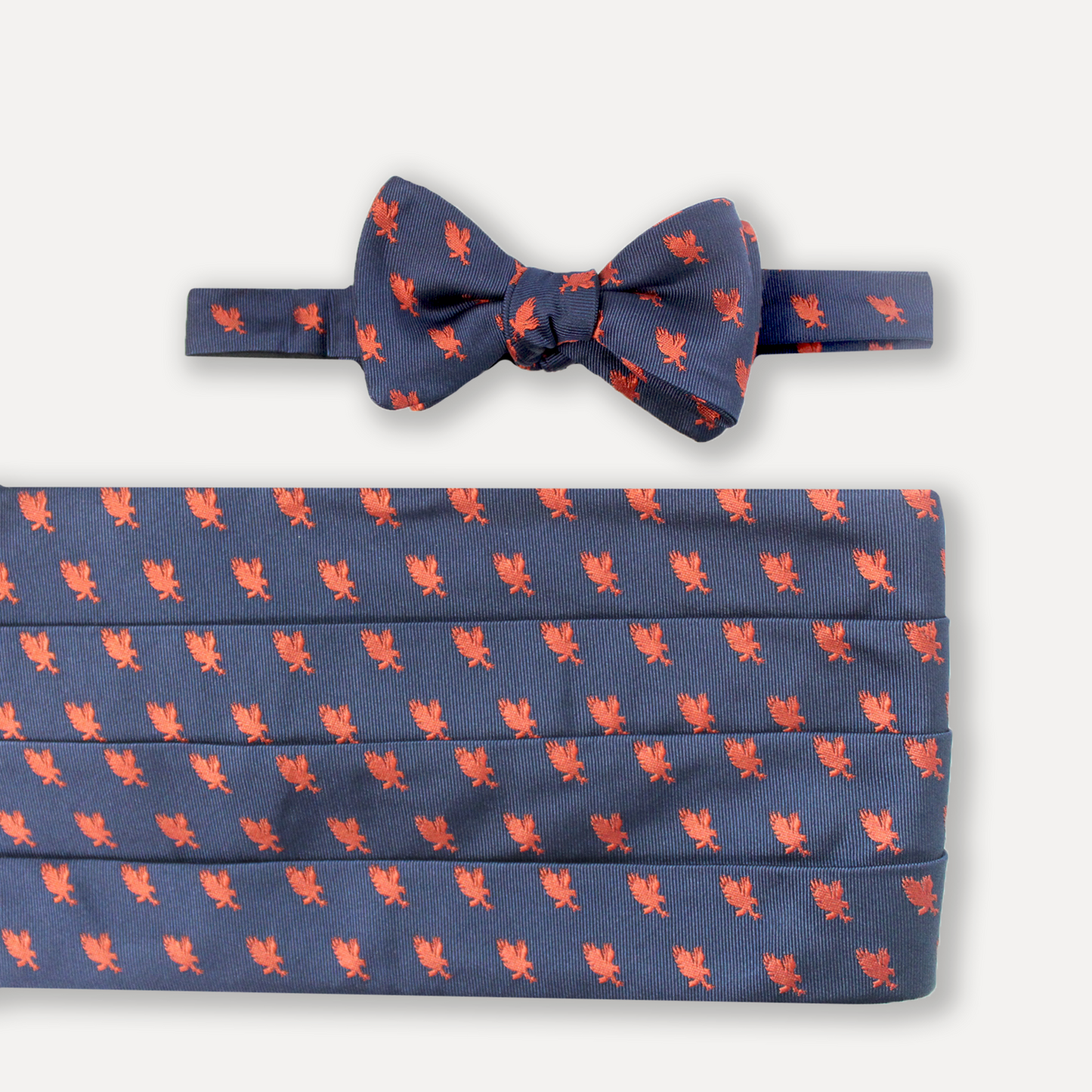 Auburn War Eagle Cummerbund Set