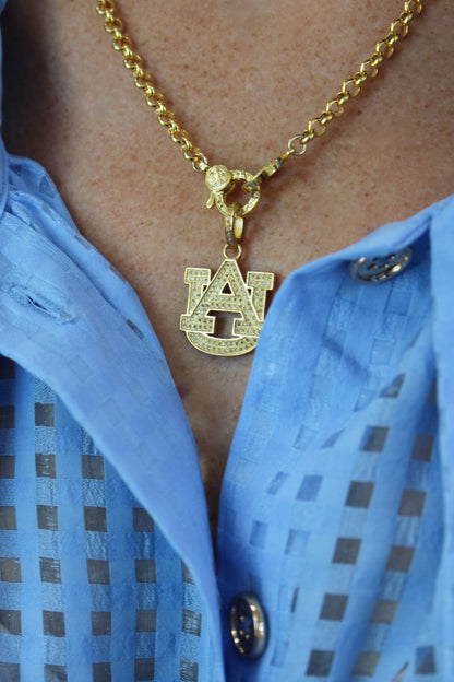 Auburn Diamond Pendant