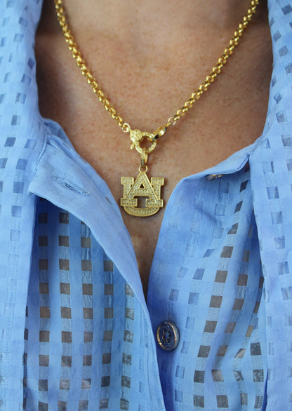 Auburn Diamond Pendant
