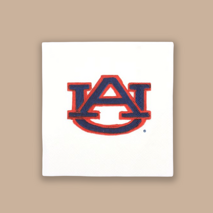 Auburn University Logo Beverage Napkin Set