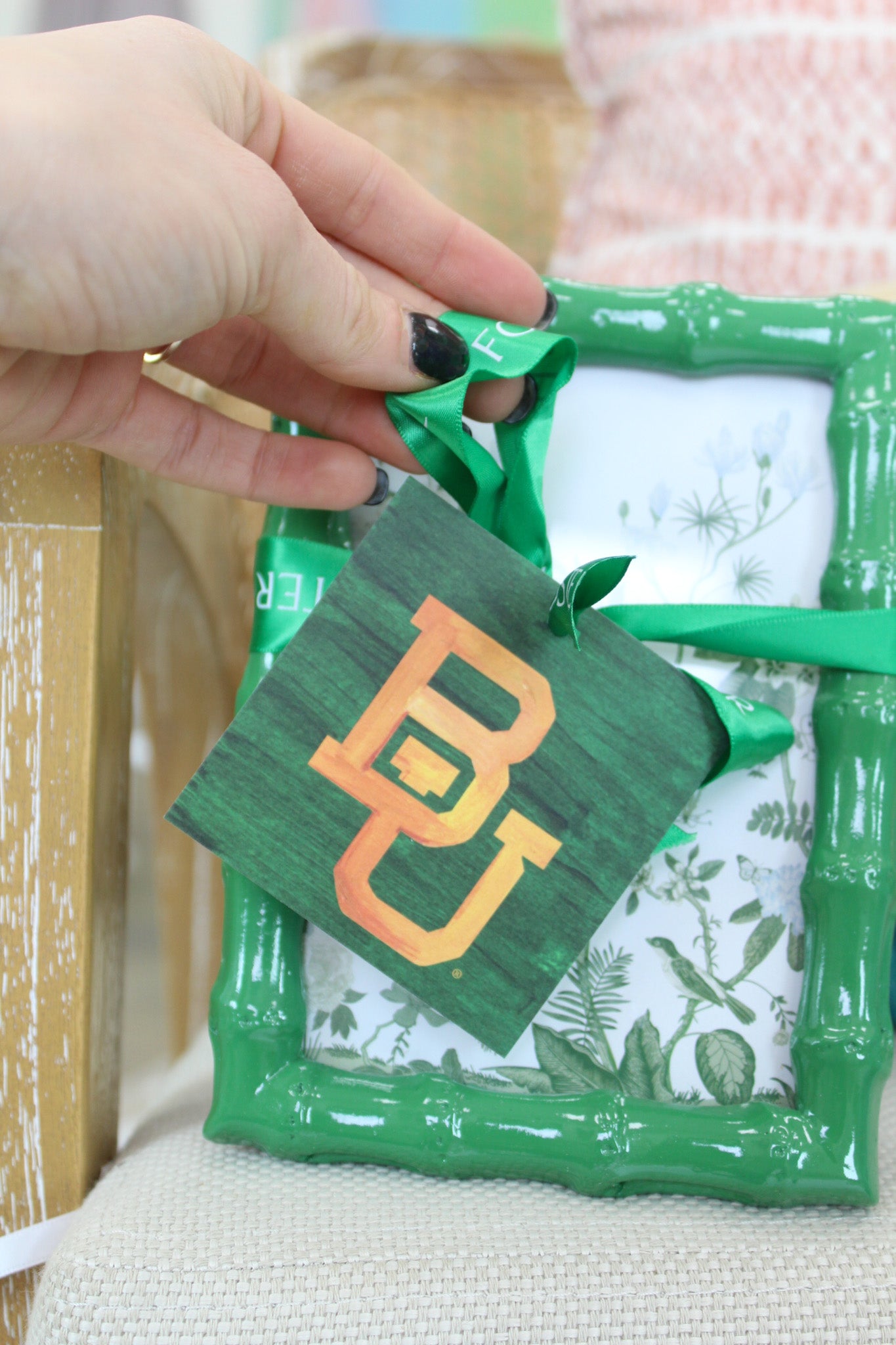 Baylor Bears Gift Tag Set. Great for Baylor graduation.