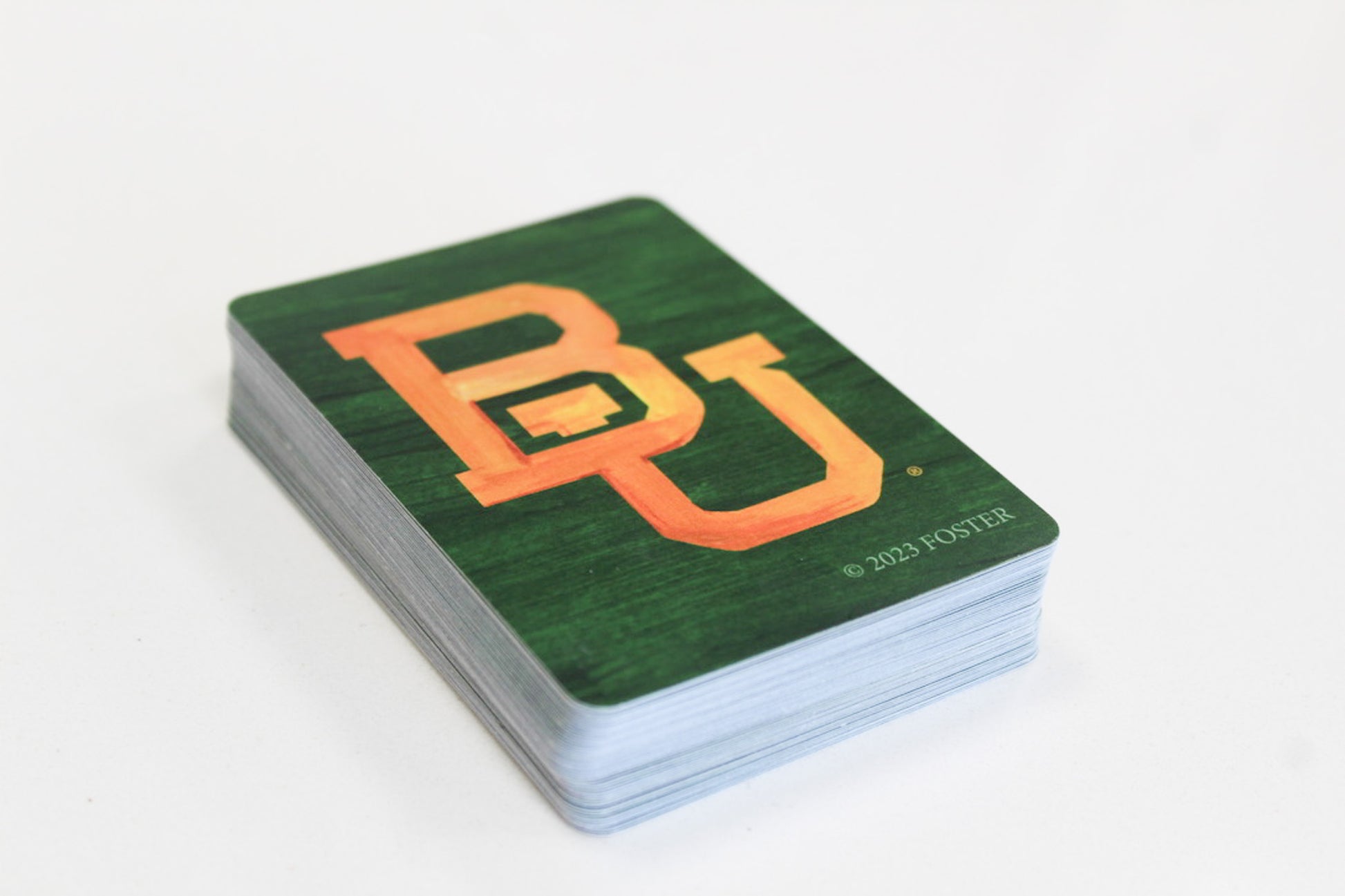 Baylor playing cards by FOSTER