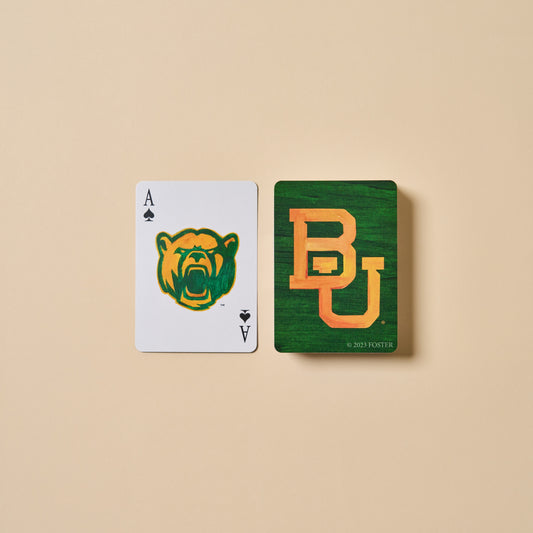 Baylor University Playing Cards