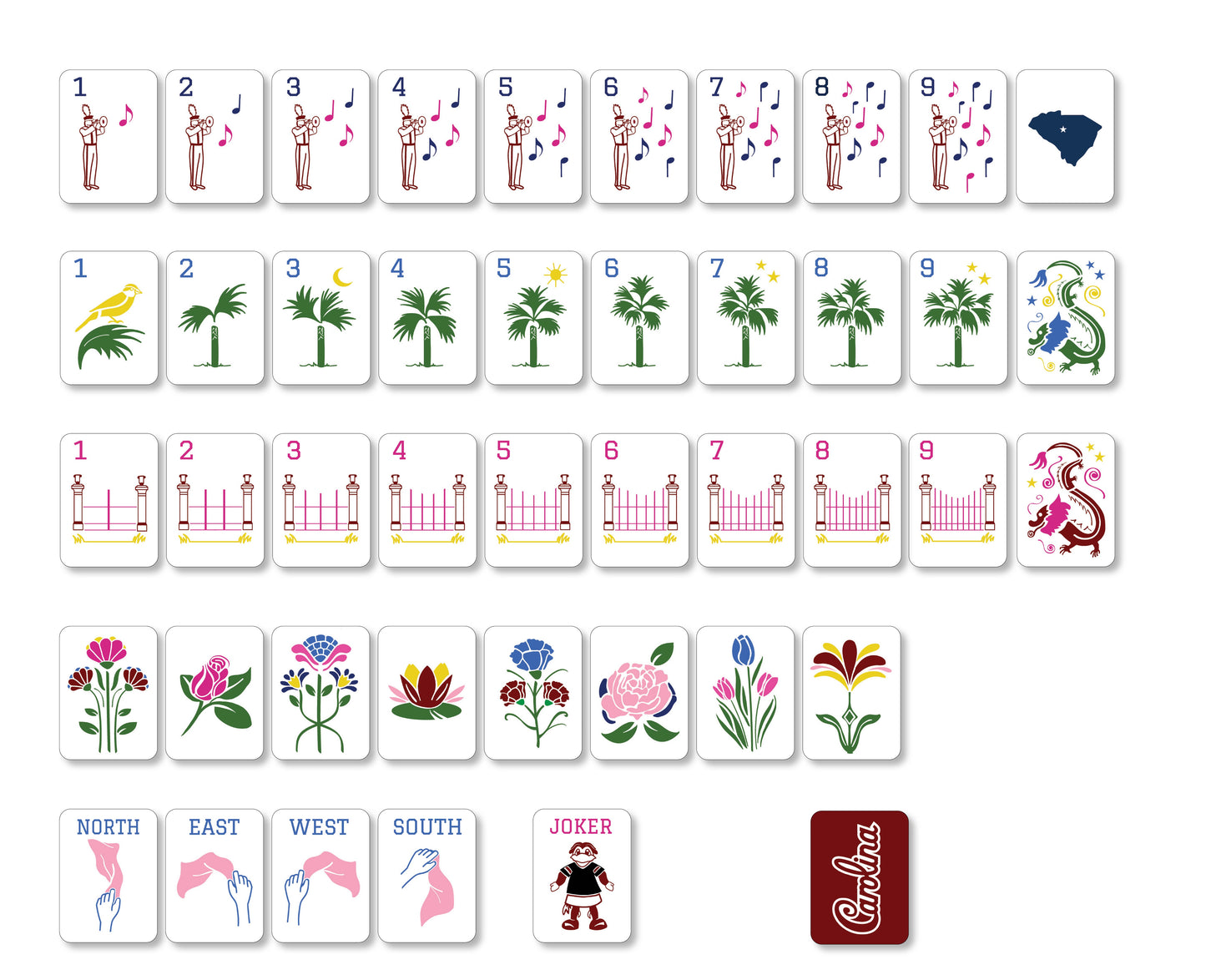The South Carolina Mahjong Bundle